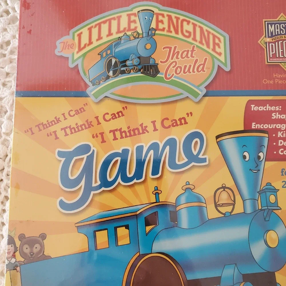 VTG Little Engine That Could Game MasterPieces‎ Board Game Ages 3-5 2-4 Players
